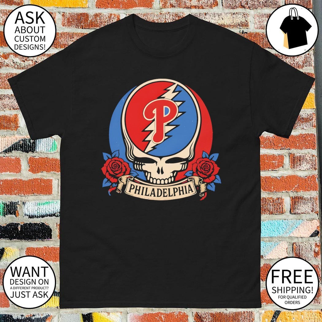 Grateful Dead x Philadelphia Phillies Baseball MLB 2026 shirt