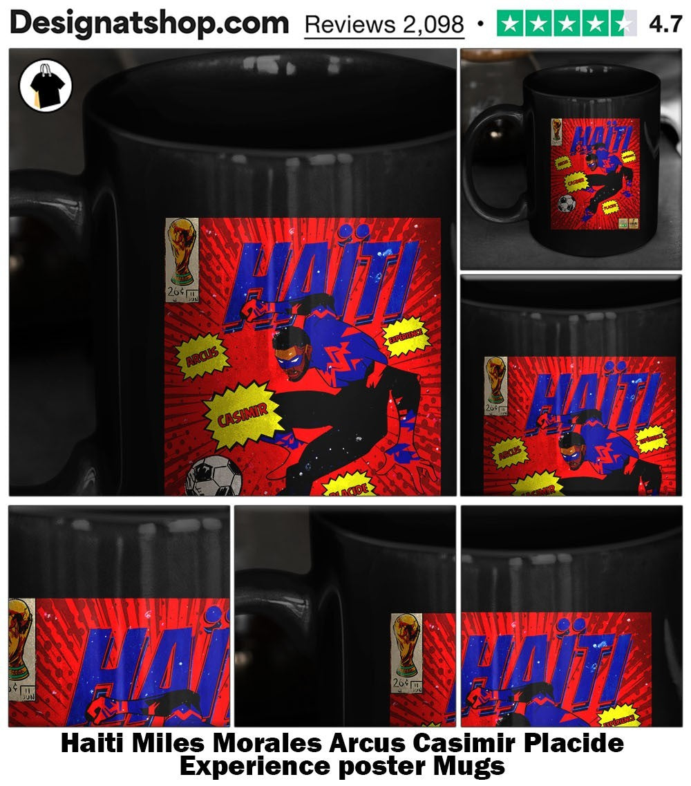 Haiti Miles Morales Arcus Casimir Placide Experience poster shirt