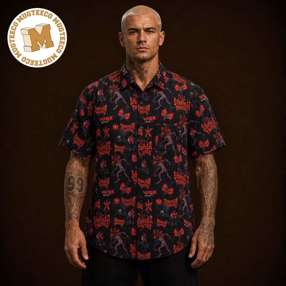 Halloween Horror Nights 2026 RSVLT Stranger Things 5 Hawaiian Shirt
