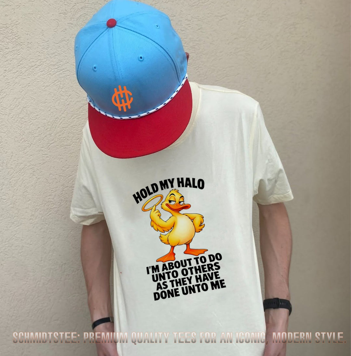 Hold My Halo I’m About to Do unto Others as They Have Done unto Me Duck shirt