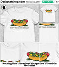 dog Don’t Tread on Chicago Don’t Tread On Me shirt