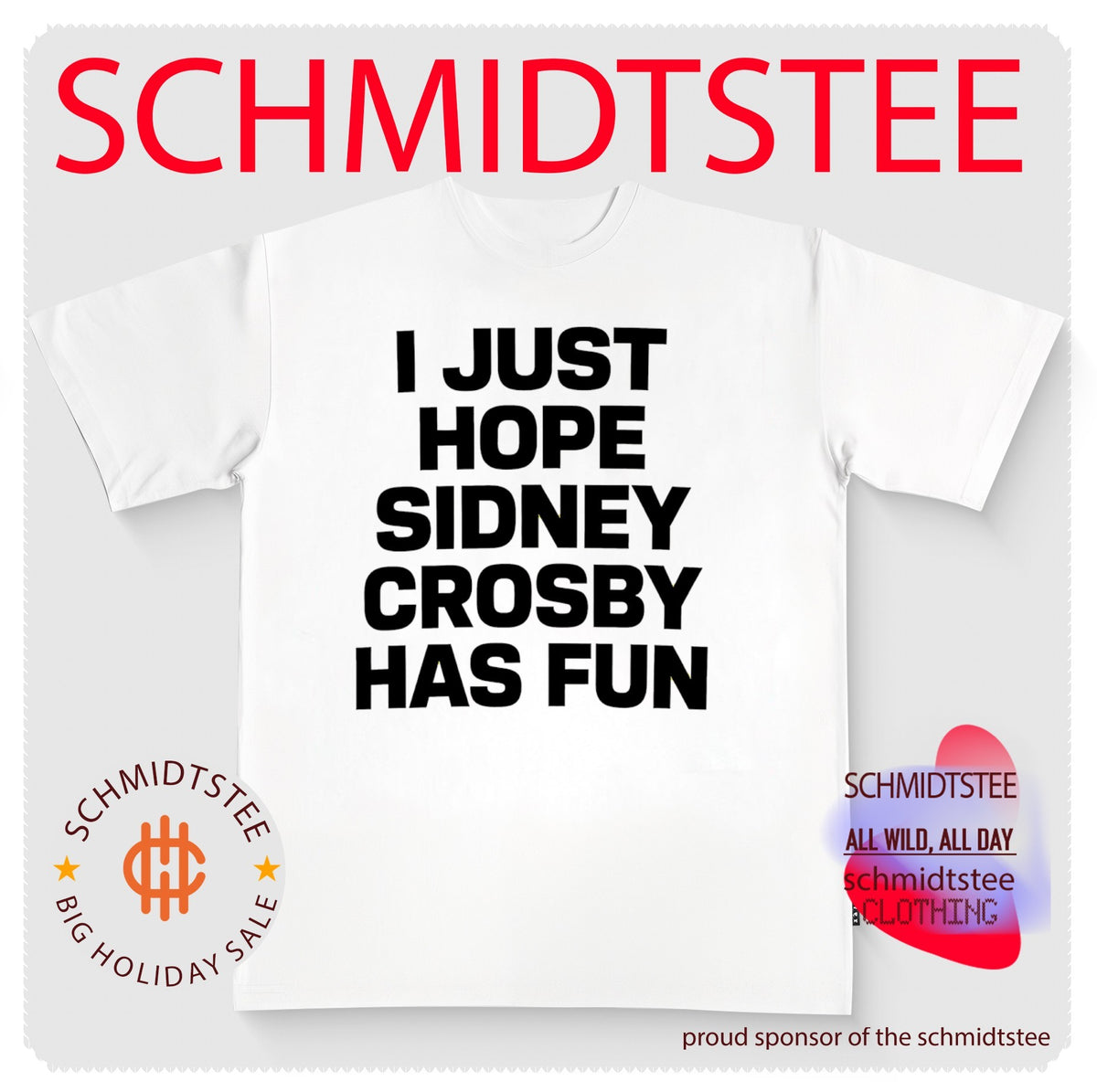 I Just Hope Sidney Crosby Has Fun Shirt