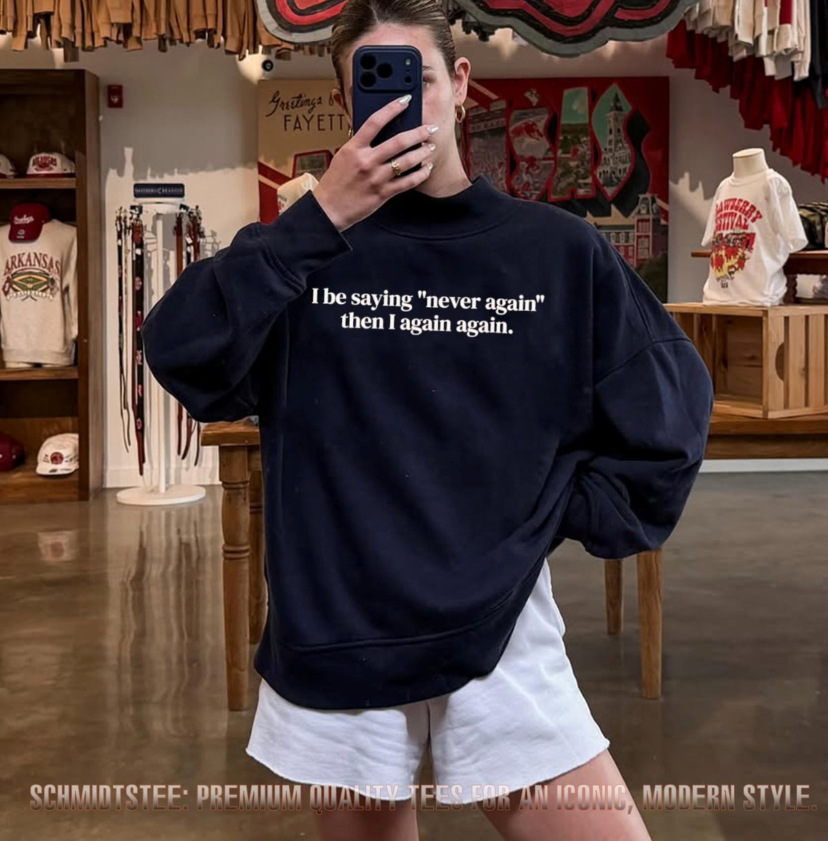 I be saying never again then I again again shirt