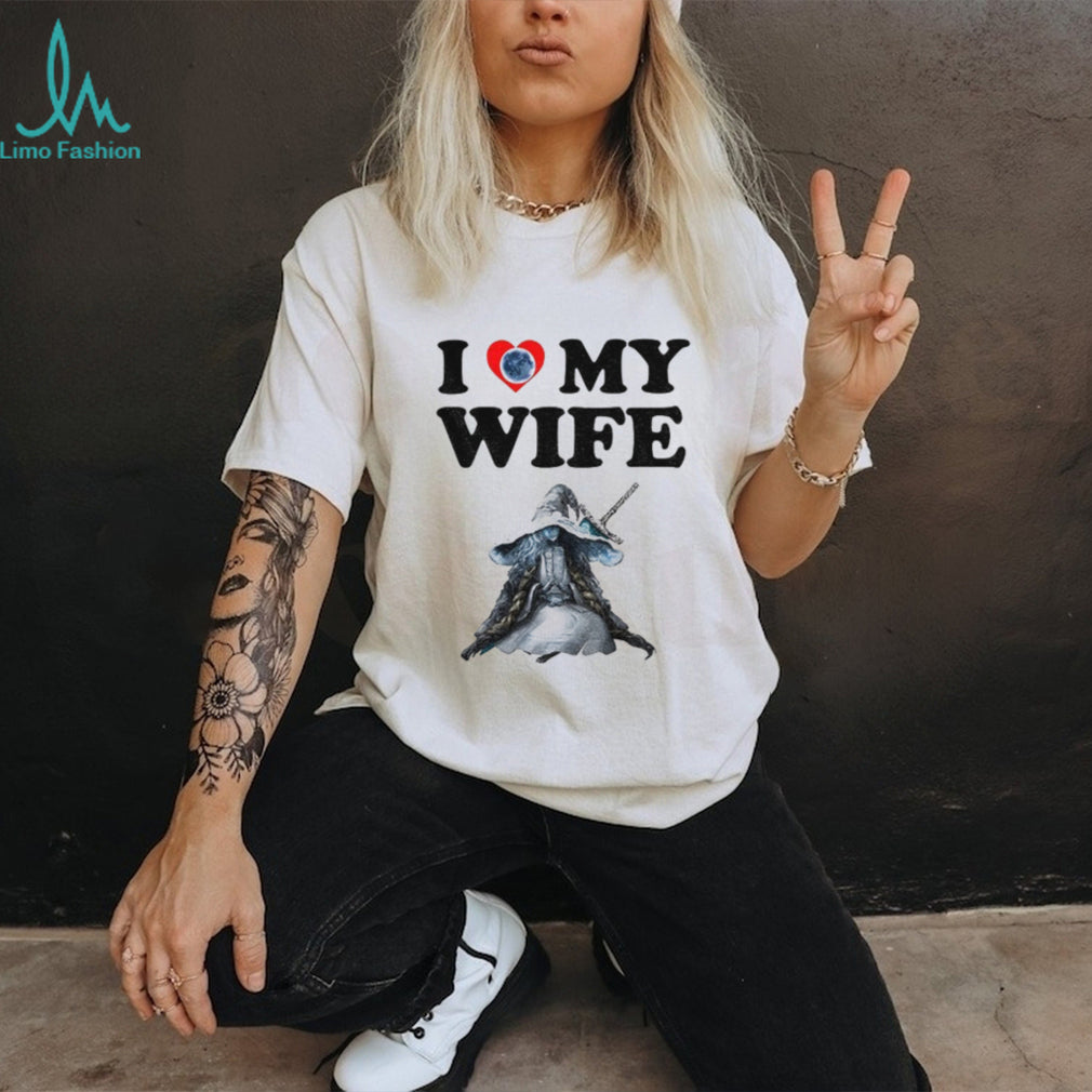 I love my wife anime lover shirt