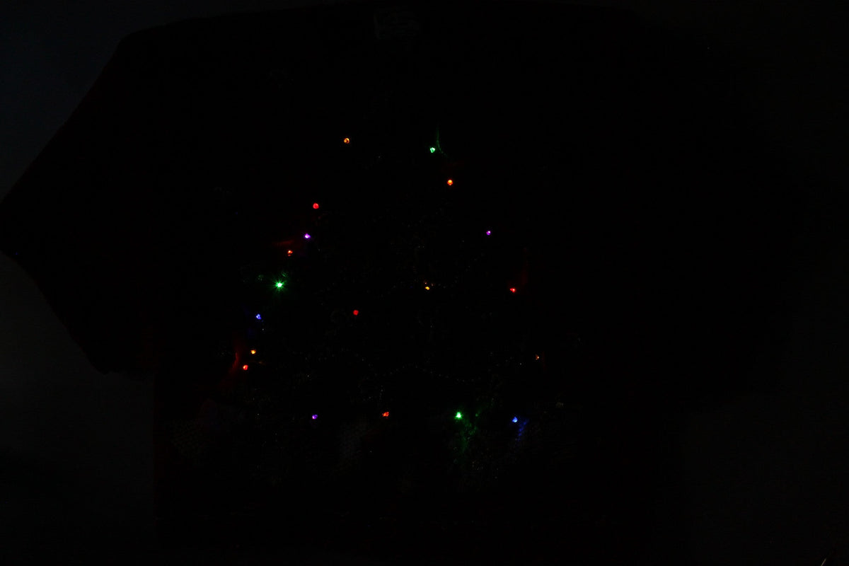 Light Up Golden Tree with Lights!- Large Christmas Sweater
