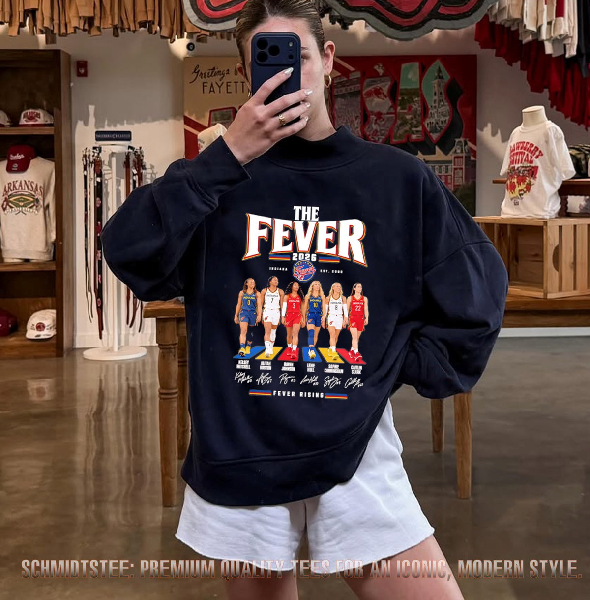 Indiana Fever the Fever Abbey Road 2026 Fever Rising shirt