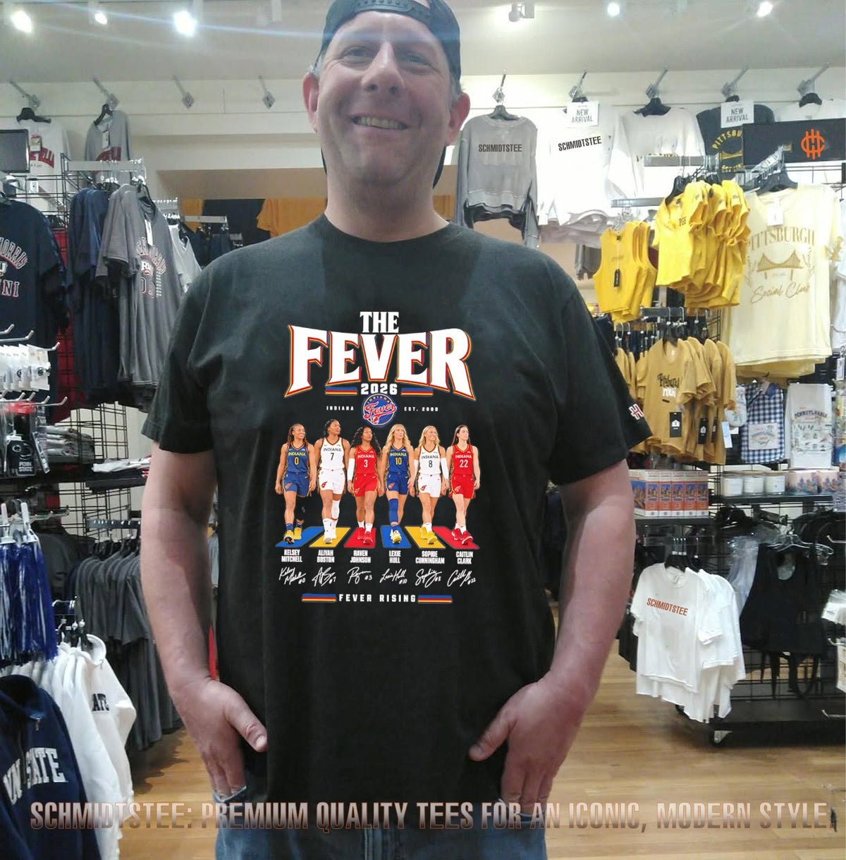 Indiana Fever the Fever Abbey Road 2026 Fever Rising shirt