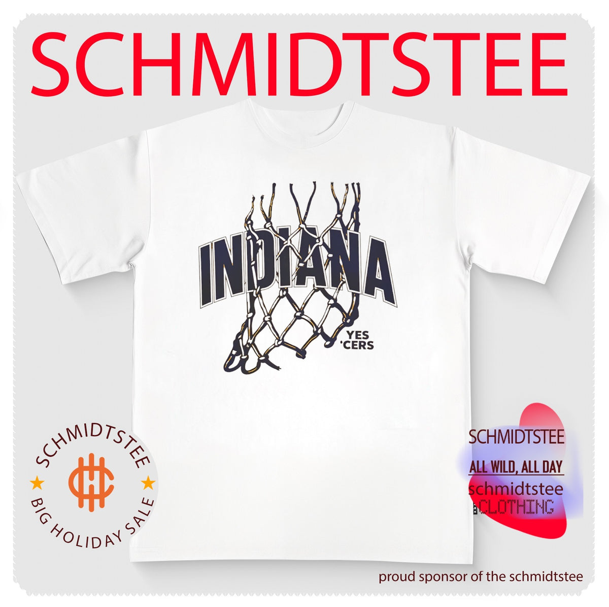 Indiana Pacers Opening Night Gold Out Shirt