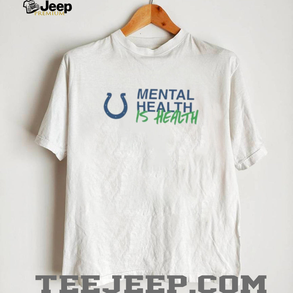 Indianapolis Colts Mental Health Awareness Horseshoe Football Shirt
