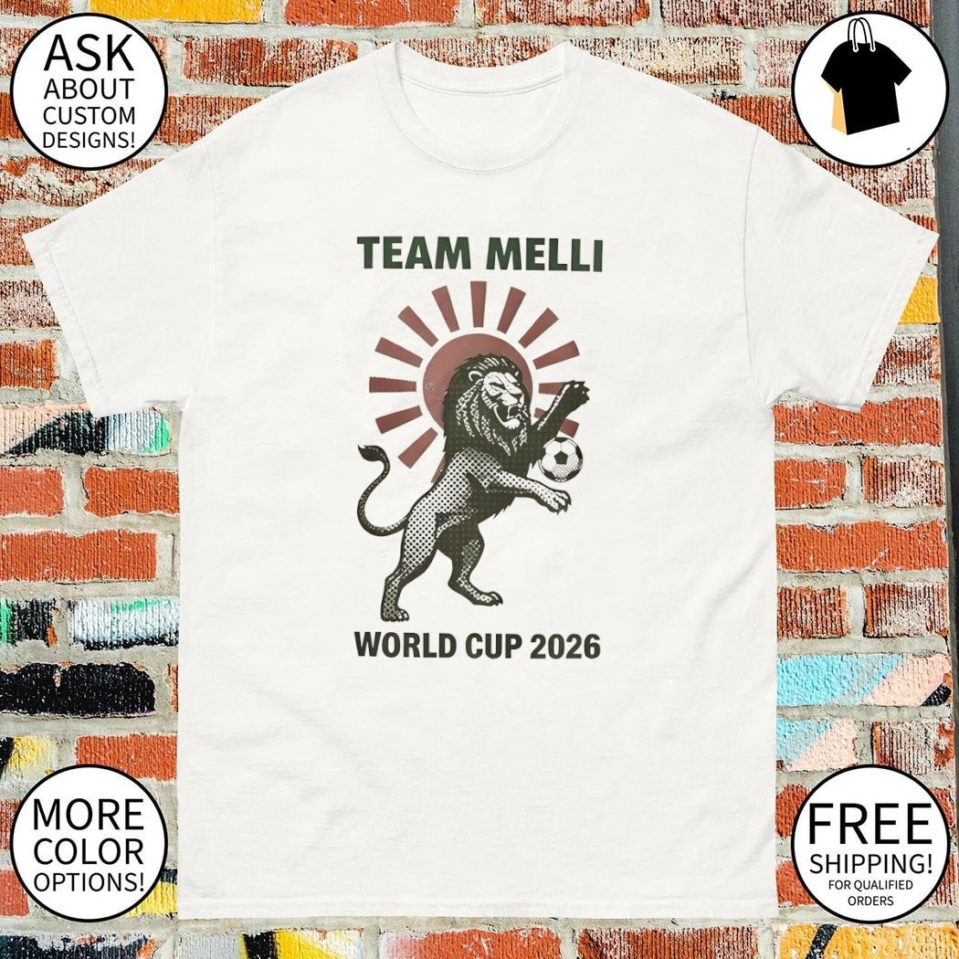 Iran Soccer Lion Team Melli World Cup 2026 shirt