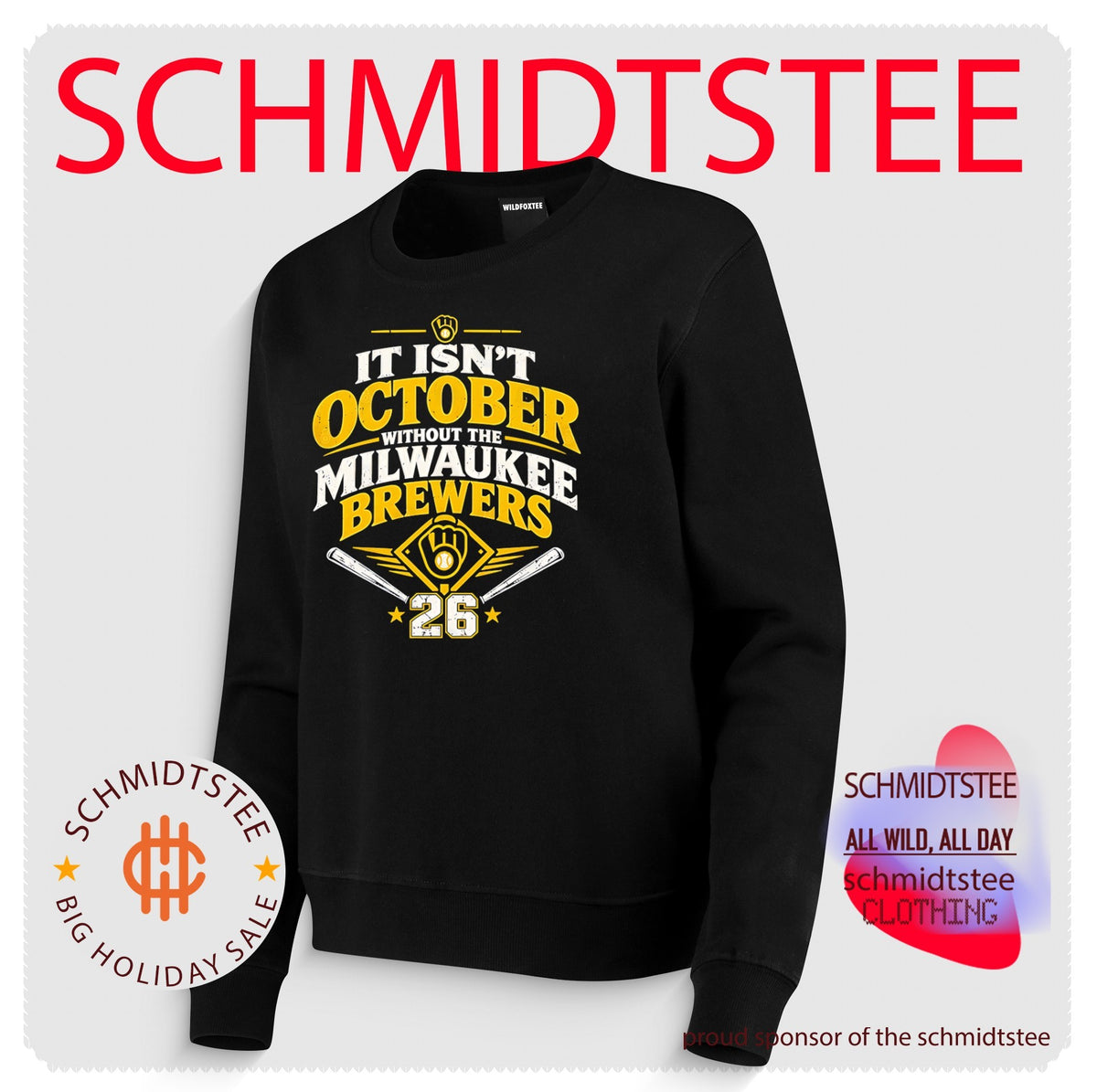 It isn’t October without the Milwaukee Brewers 2026 shirt