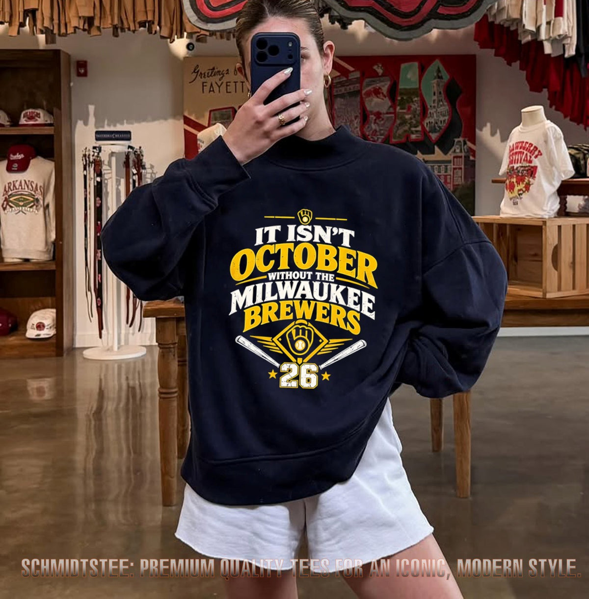 It isn’t October without the Milwaukee Brewers 2026 shirt
