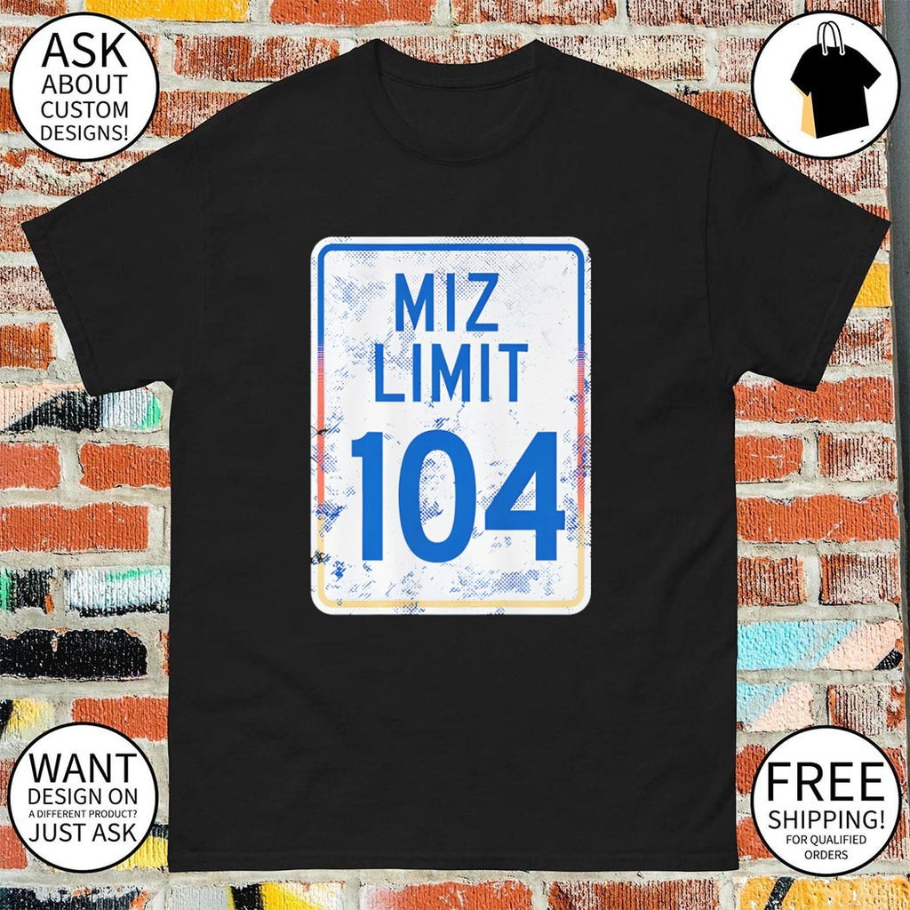 Jacob Misiorowski Milwaukee Brewers MLB Miz Limit 104 Version shirt
