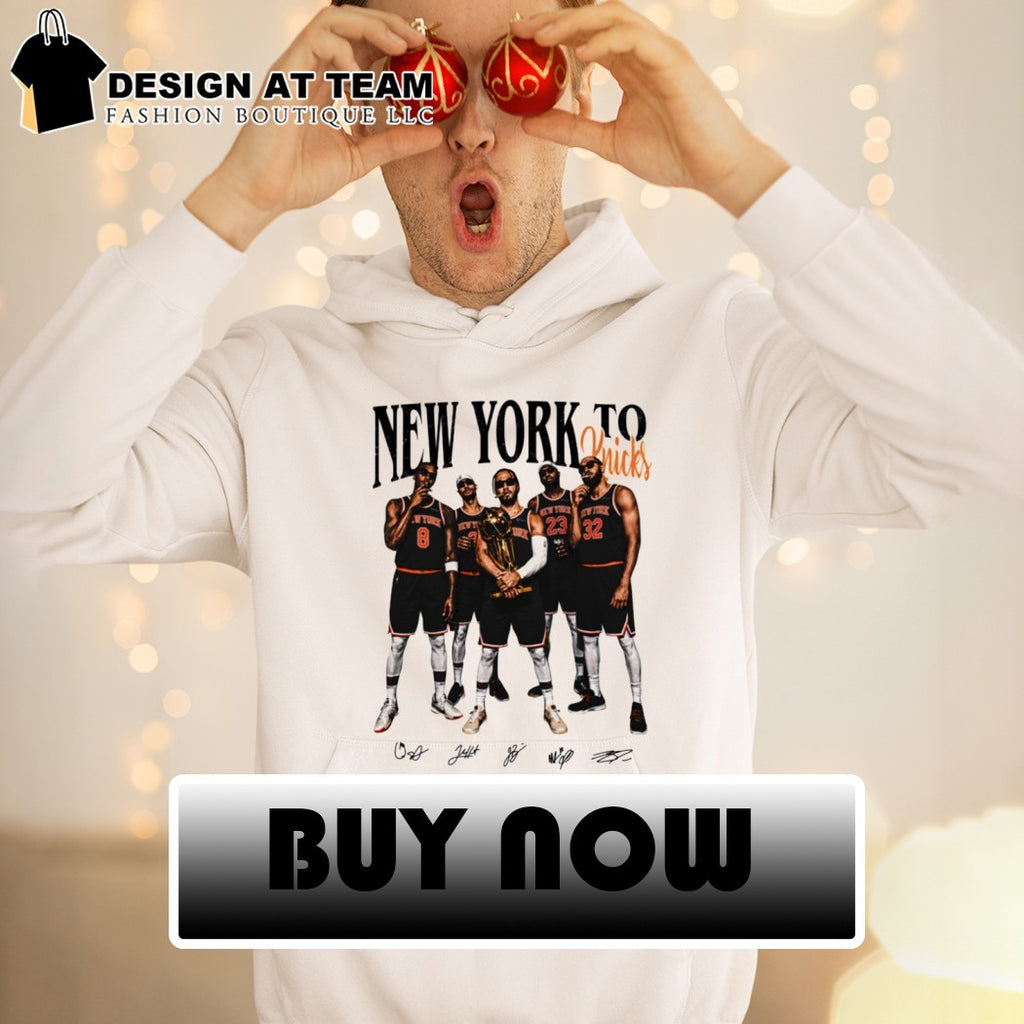 Jalen Brunson Anunoby Karl Anthony Towns Josh Hart Robinson New York Champs Basketball signature shirt