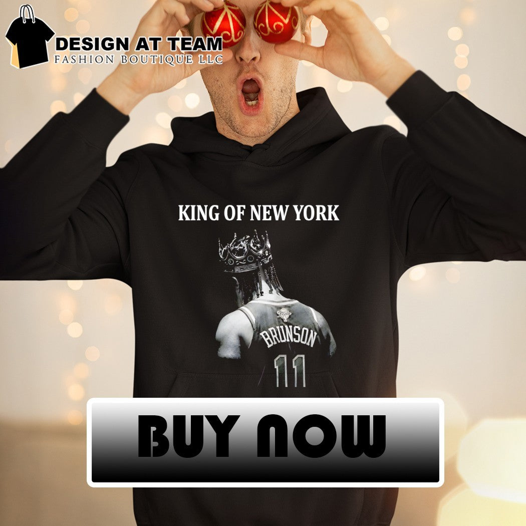 Jalen Brunson King Of New York Basketball Knicks fan shirt