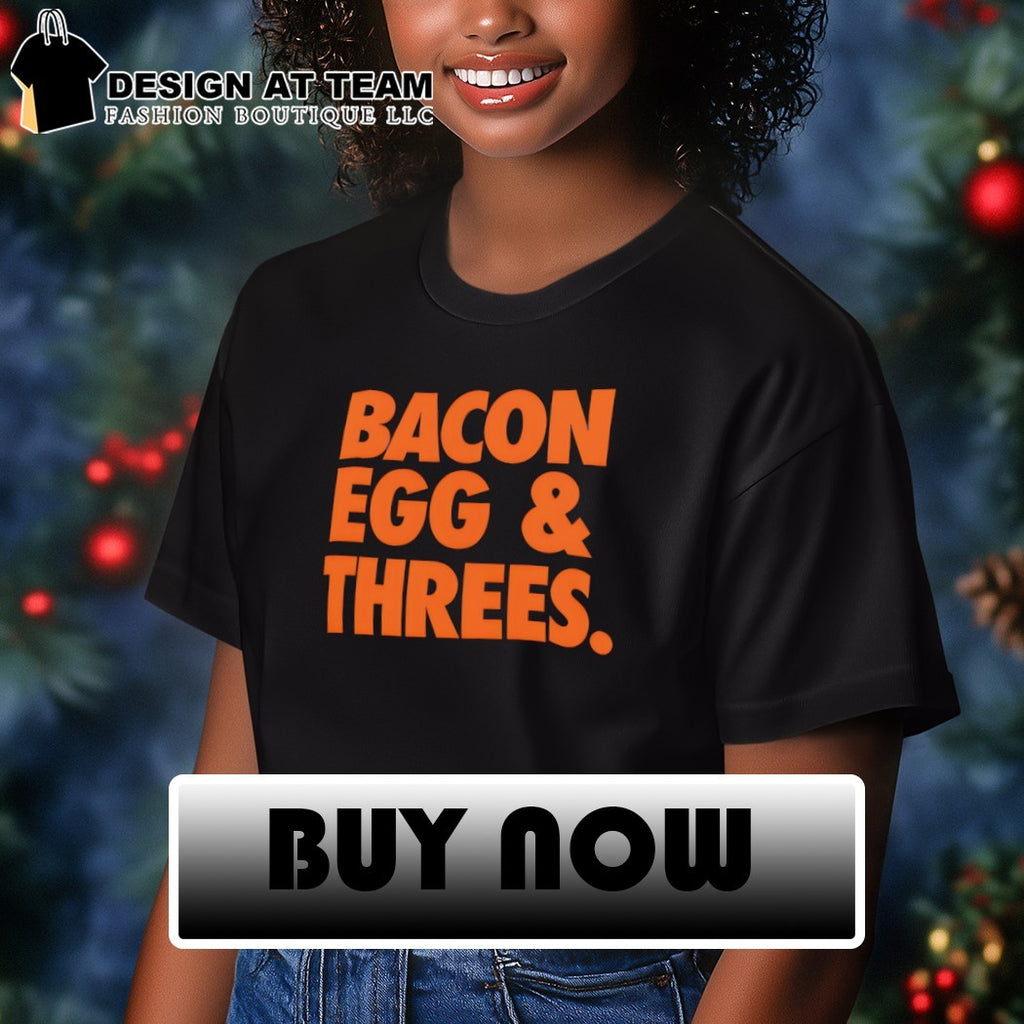 Jalen Brunson Knicks bacon egg threes shirt