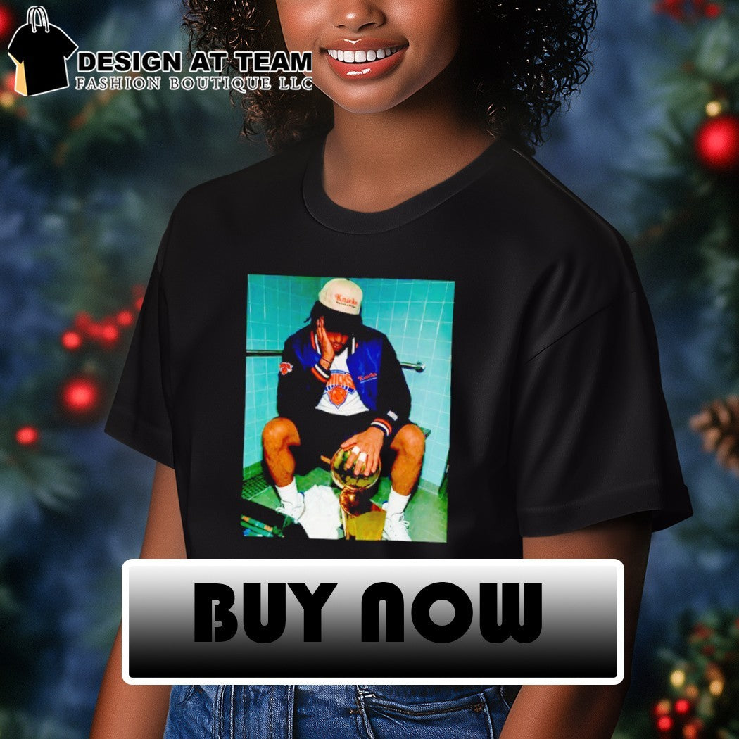 Jalen Brunson Vintage 90s Bootleg Knicks basketball NBA Finals shirt