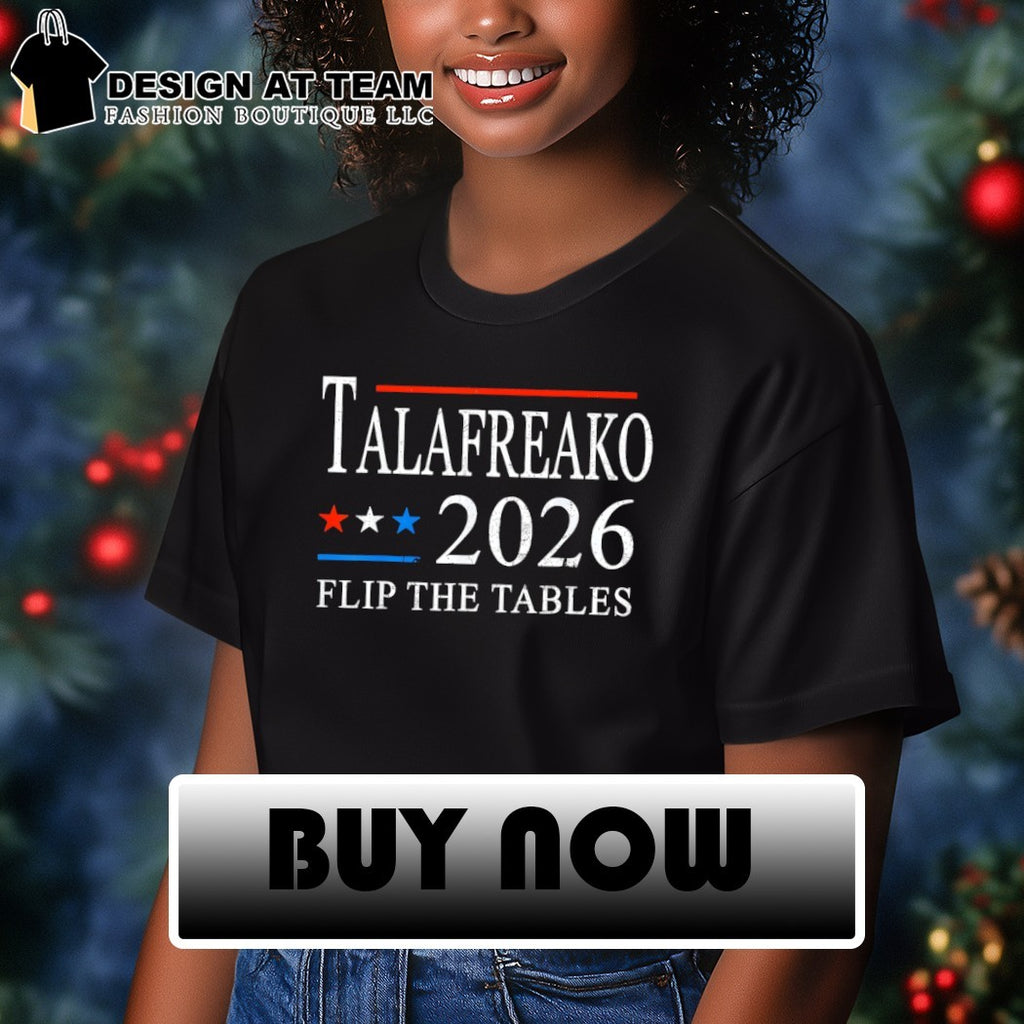 James Talarico 2026 Texas Senate Talafreako Flip The Tables shirt
