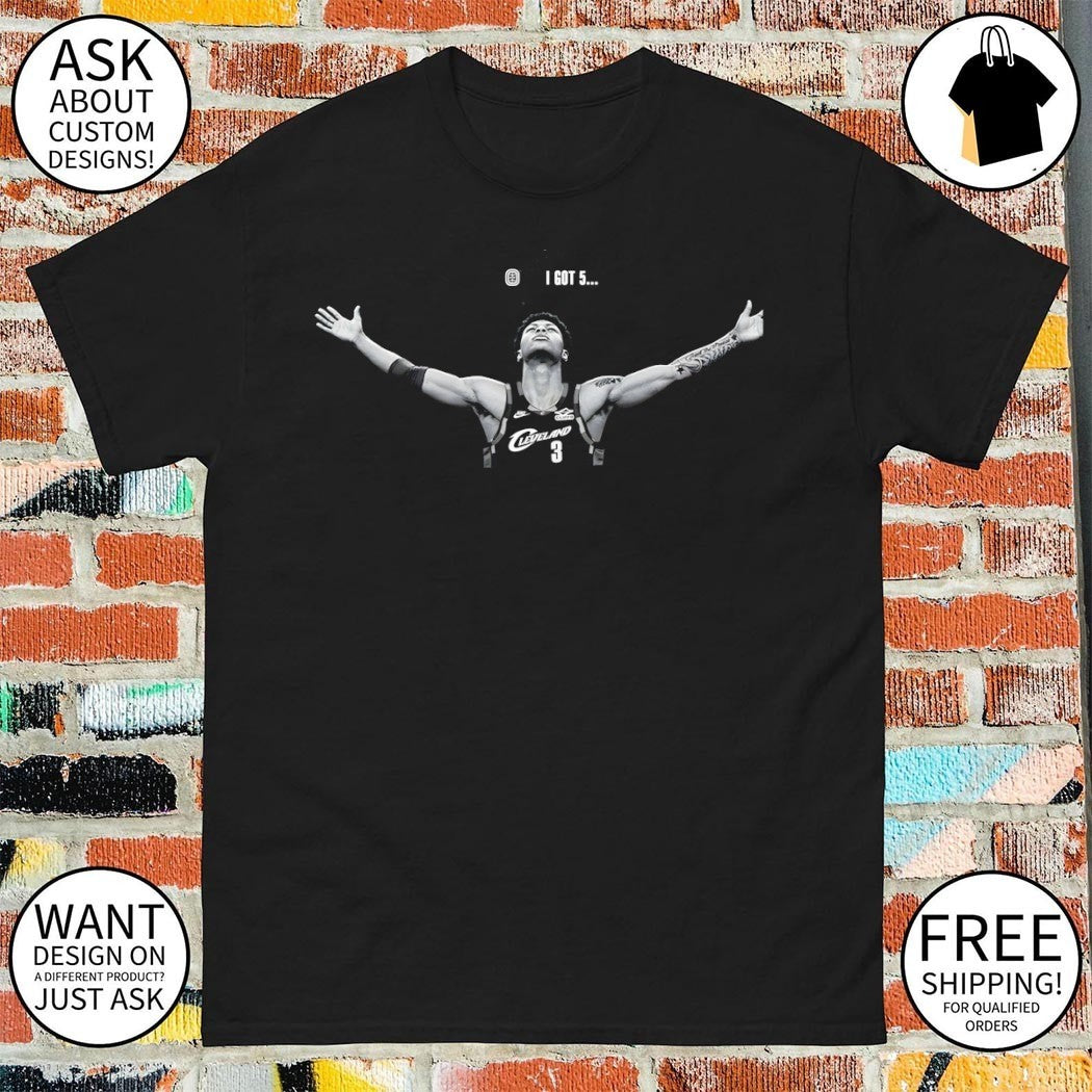 Jarrett Allen 3 Cleveland Cavaliers Basketball I got 5 shirt