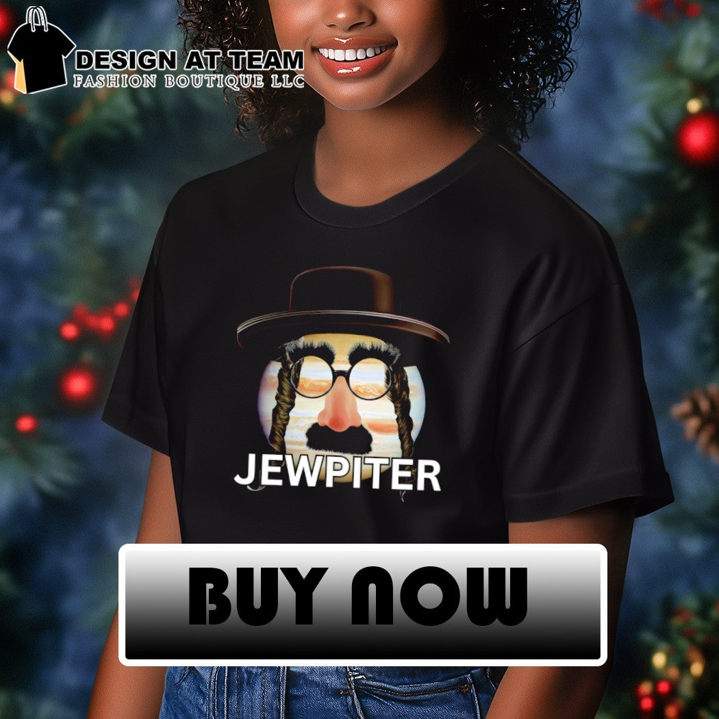 Jewpiter Jewish x Jupiter parody shirt