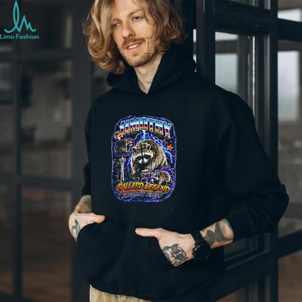 Jimothy Ballard Legend Seattle’s Finest Raccoon shirt