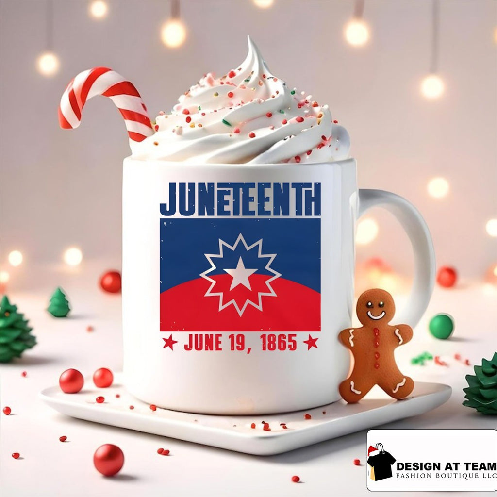 Juneteenth Red White Blue Freedom flag 1865 Emancipation Day shirt