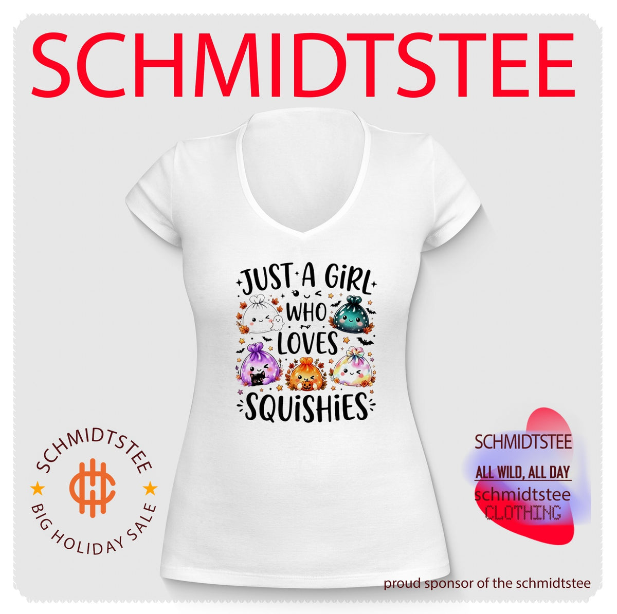 Just A Girl Who Loves Squishies Halloween Shirt