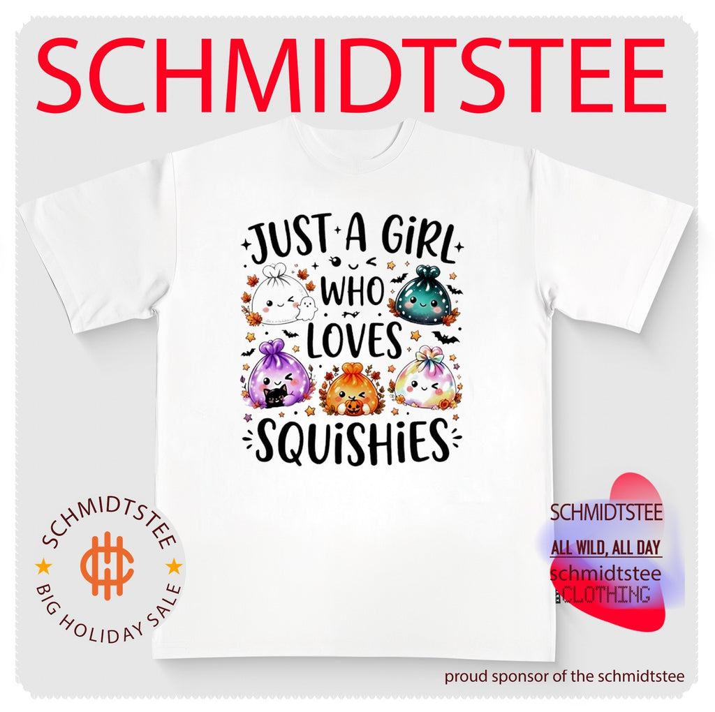 Just A Girl Who Loves Squishies Halloween Shirt