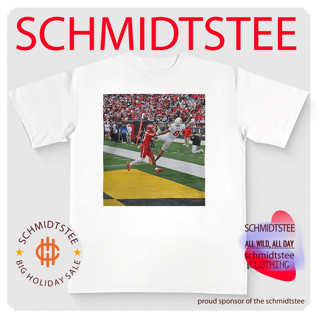 KJ Duff 8 Incredible One Handed Touchdown Catch Rutgers Scarlet Knights NCAA 2026 shirt