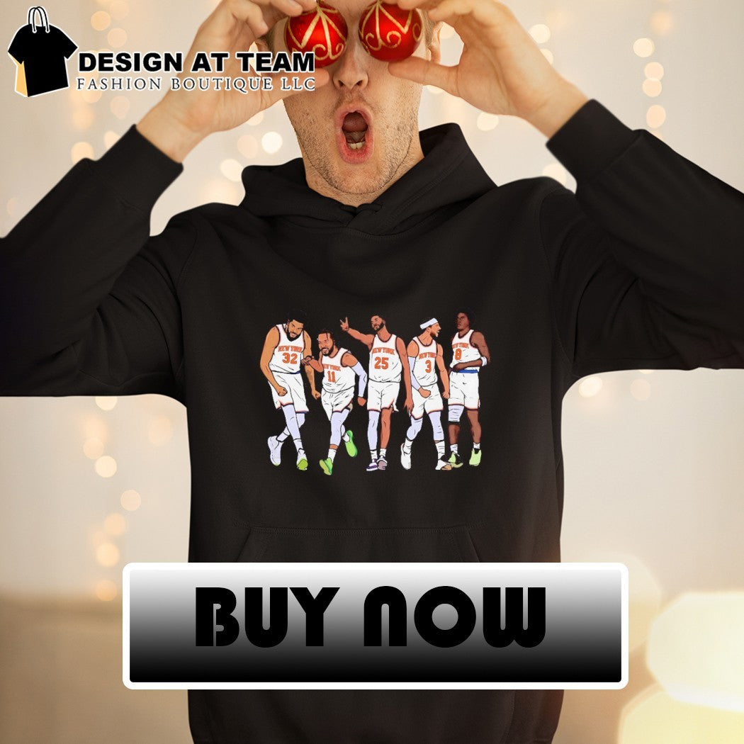 Karl-Anthony Towns Jalen Brunson Josh Hart OG Anunoby Mikal Bridges NYC Fan Gift shirt