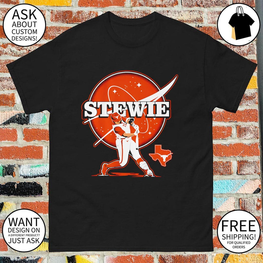 Katie Stewart Blast Off Texas Longhorns Baseball Texas Map 2026 shirt