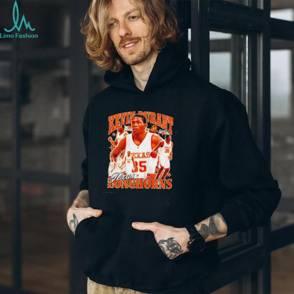 Kevin Durant Texas Longhorns No 35 Vintage Collage shirt