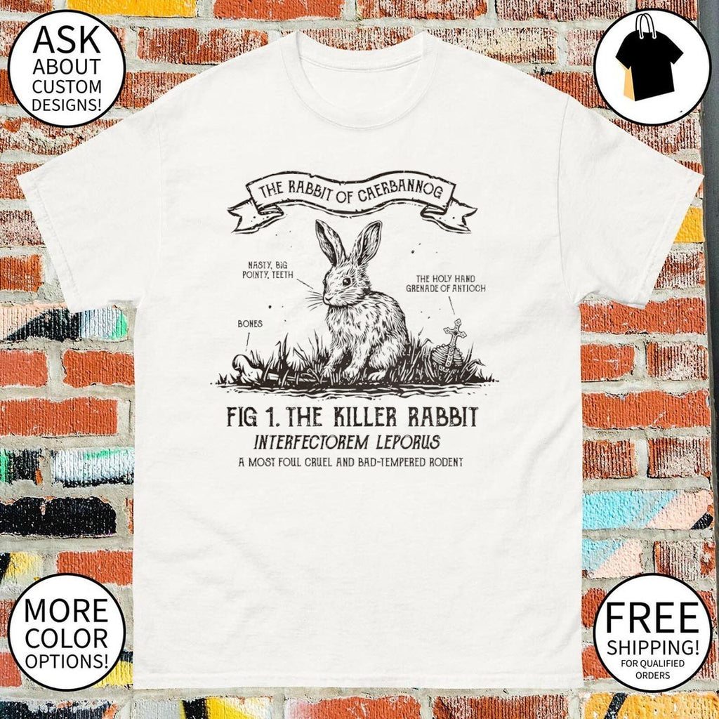 Killer Rabbit of Caerbannog from Monty Python and the Holy Grail vintage shirt
