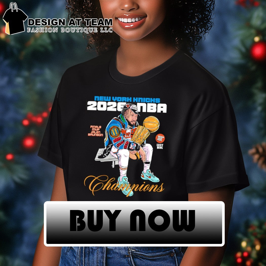 Knicks 2026 NBA Champions Finals MVP Jalen Brunson shirt