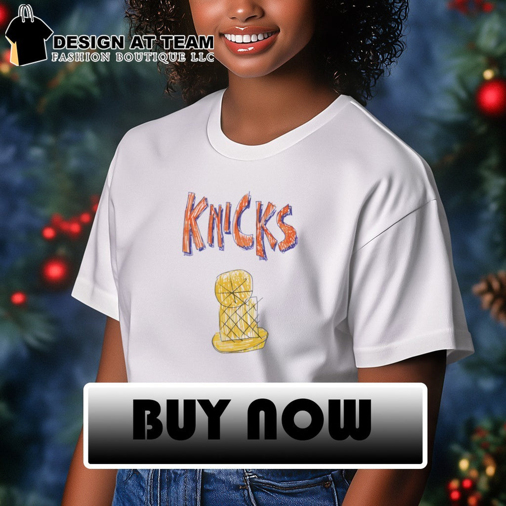 Knicks Finals Graphic NBA trophy art shirt