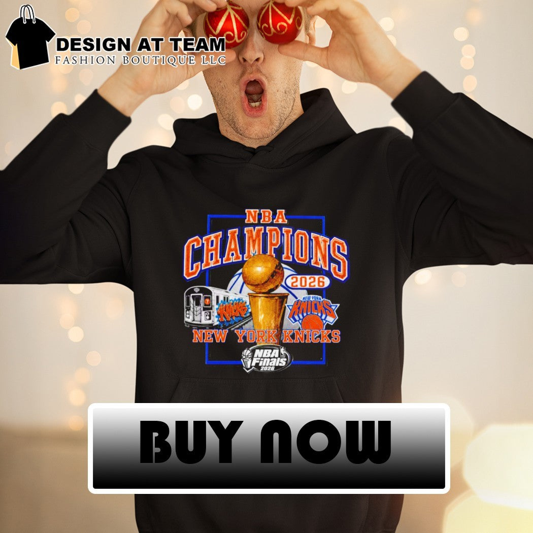 Knicks NBA Finals Champions 2026 New York Basketball Graphic Tee
