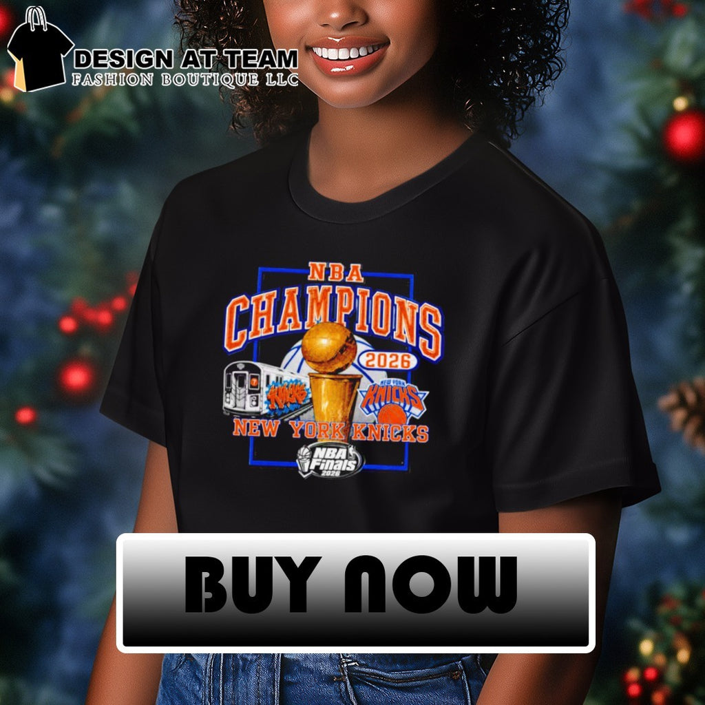 Knicks NBA Finals Champions 2026 New York Basketball Graphic Tee