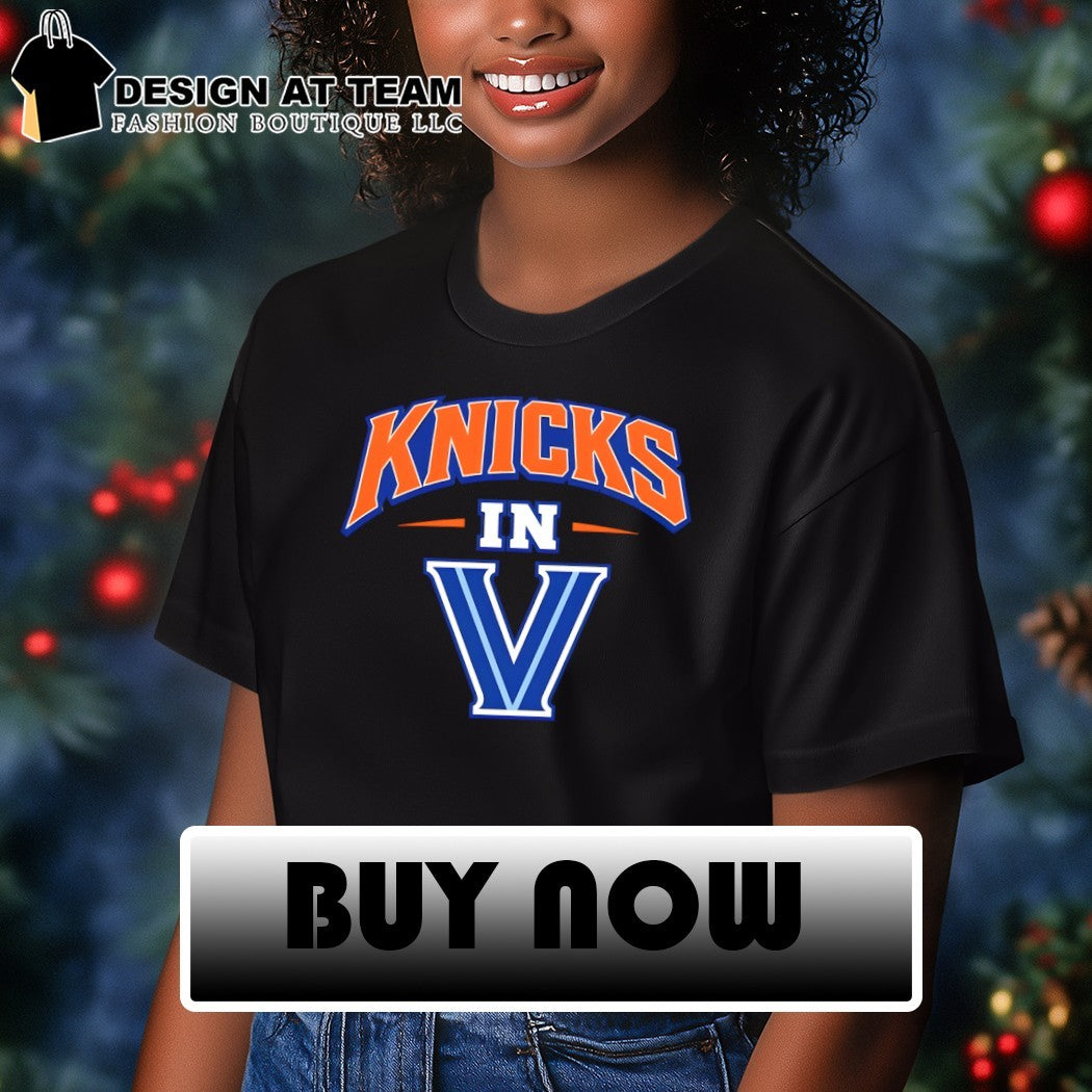 Knicks in 5 V Logo Nova Knicks shirt