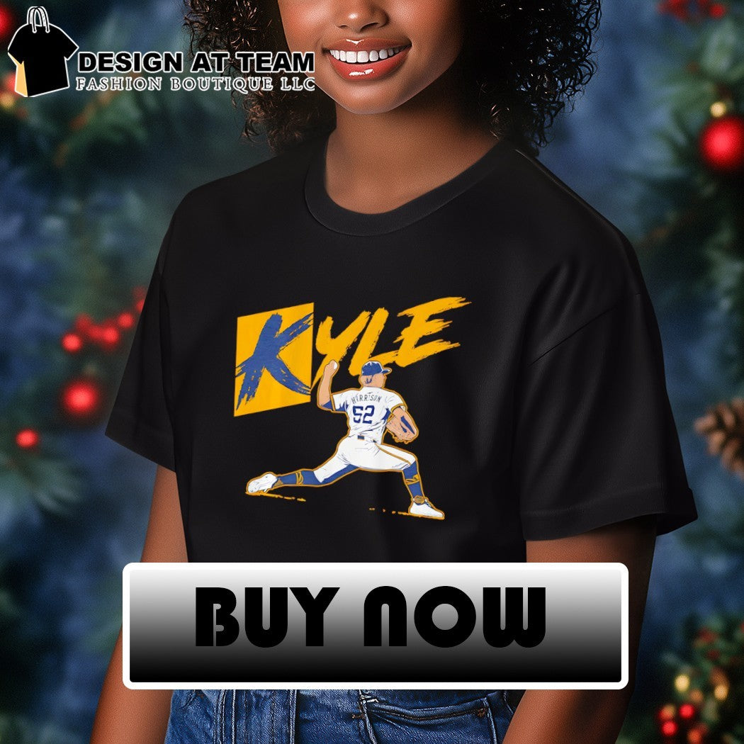 Kyle Harrison Milwaukee Brewers MLB Baseball K Sign shirt