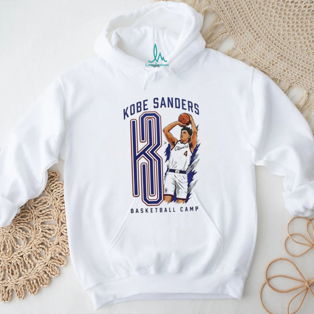 LA Clippers Kobe Sanders Basketball Camp portrait shirt