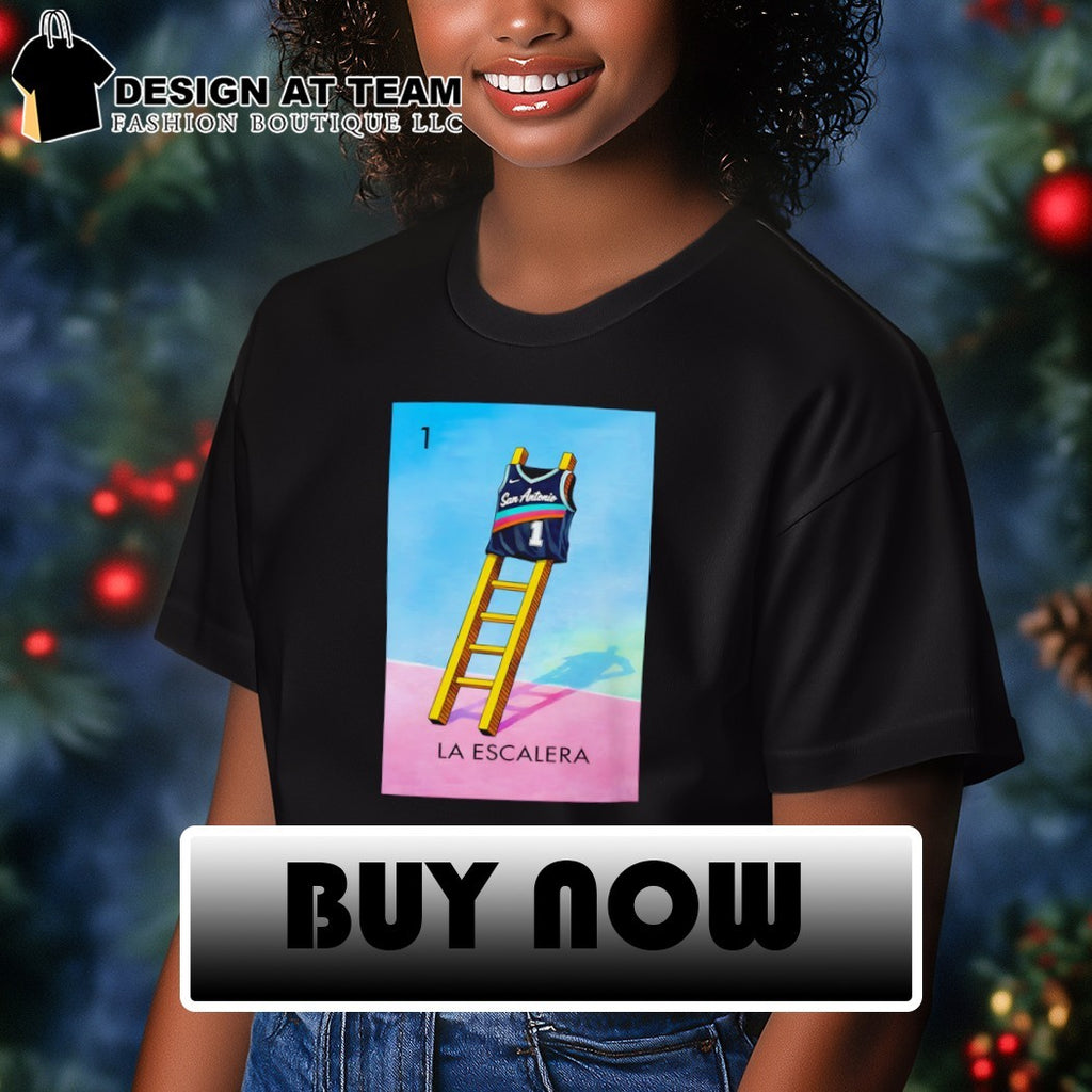 La Escalera Wemby San Antonio Spurs Basketball Texas Fiesta shirt