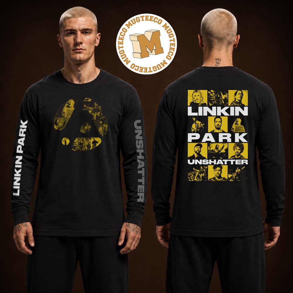 Linkin Park Unshatter Unisex Black Long Shirt