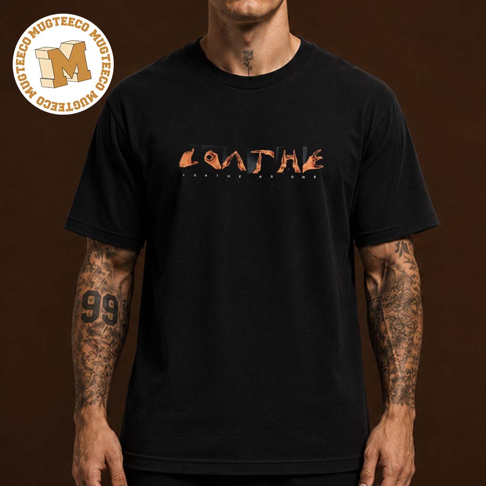 Loathe As One A Stranger To You Hands Stone Wash Unisex Black T Shirt