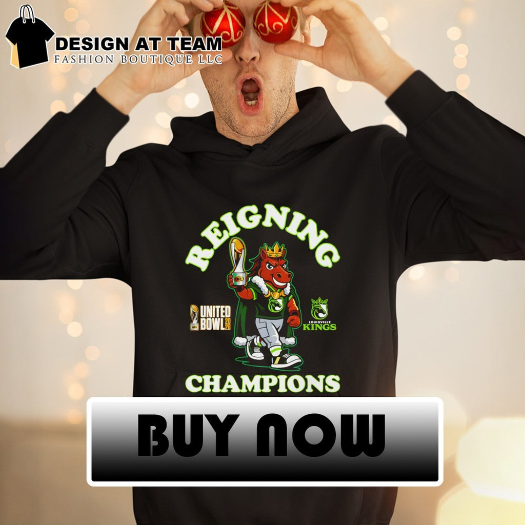 Louisville Kings UFL United Bowl 2026 Mascot Champions shirt