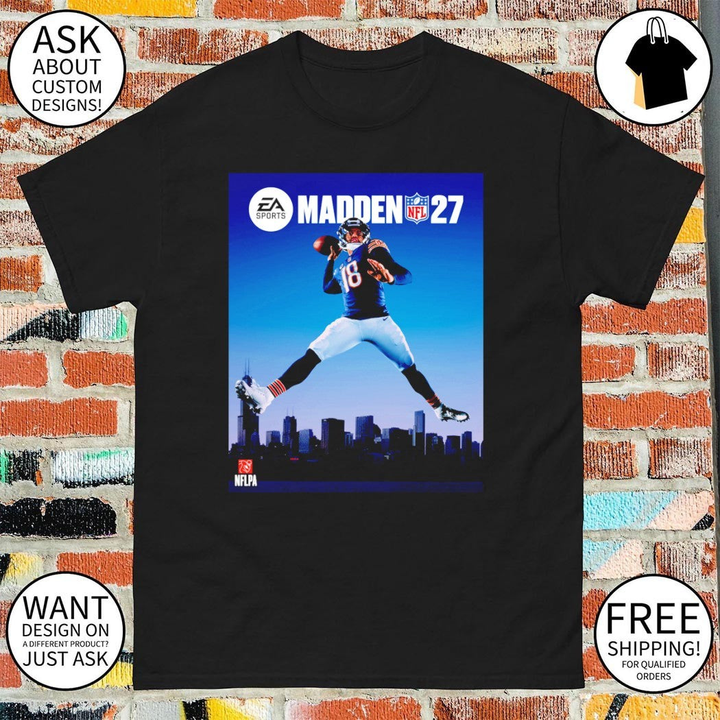 Madden 27 And Caleb Williams The jump Cover Athlete shirt