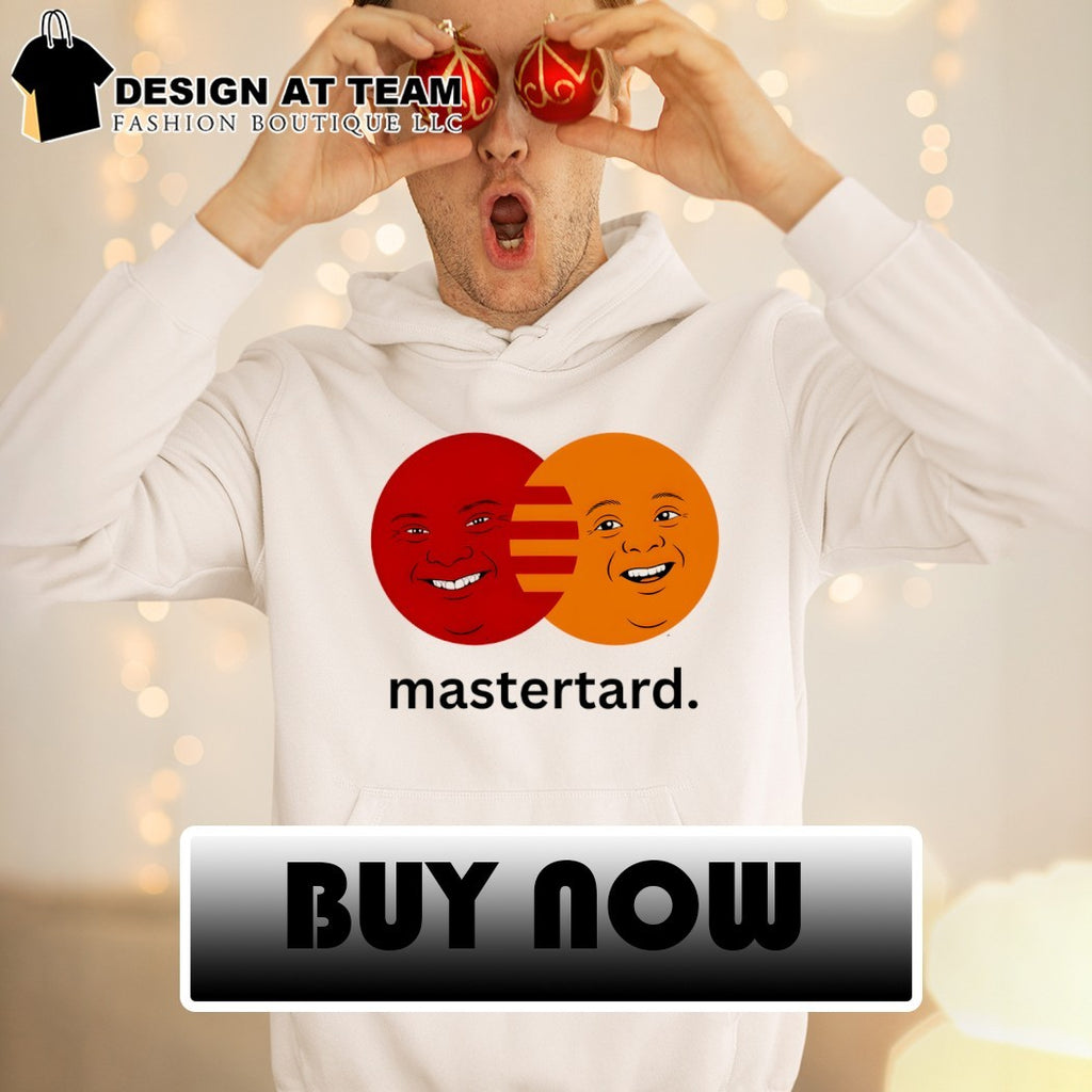 Mastertard Mastercard parody logo shirt