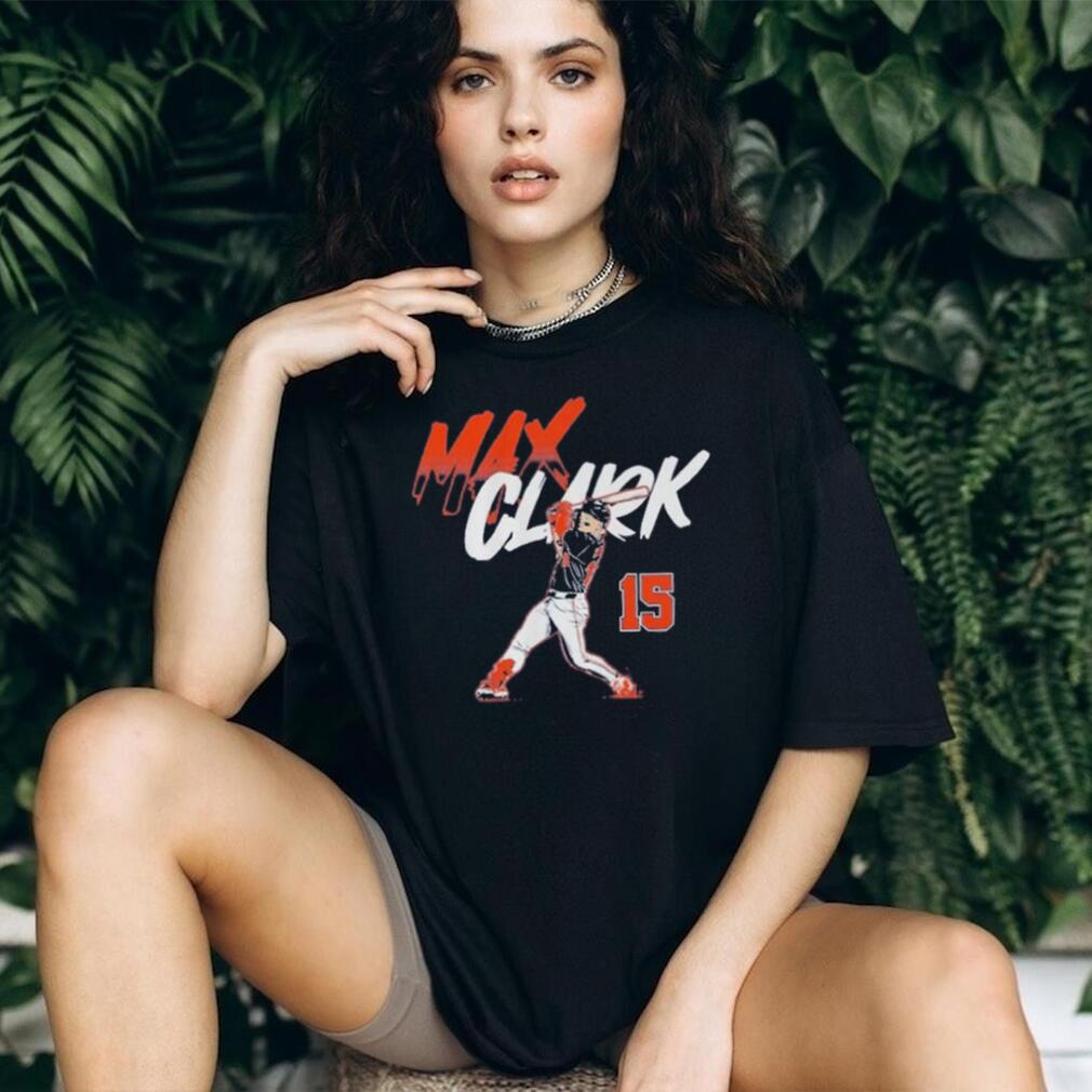 Max Clark Detroit Tigers Slugger Swing Number shirt
