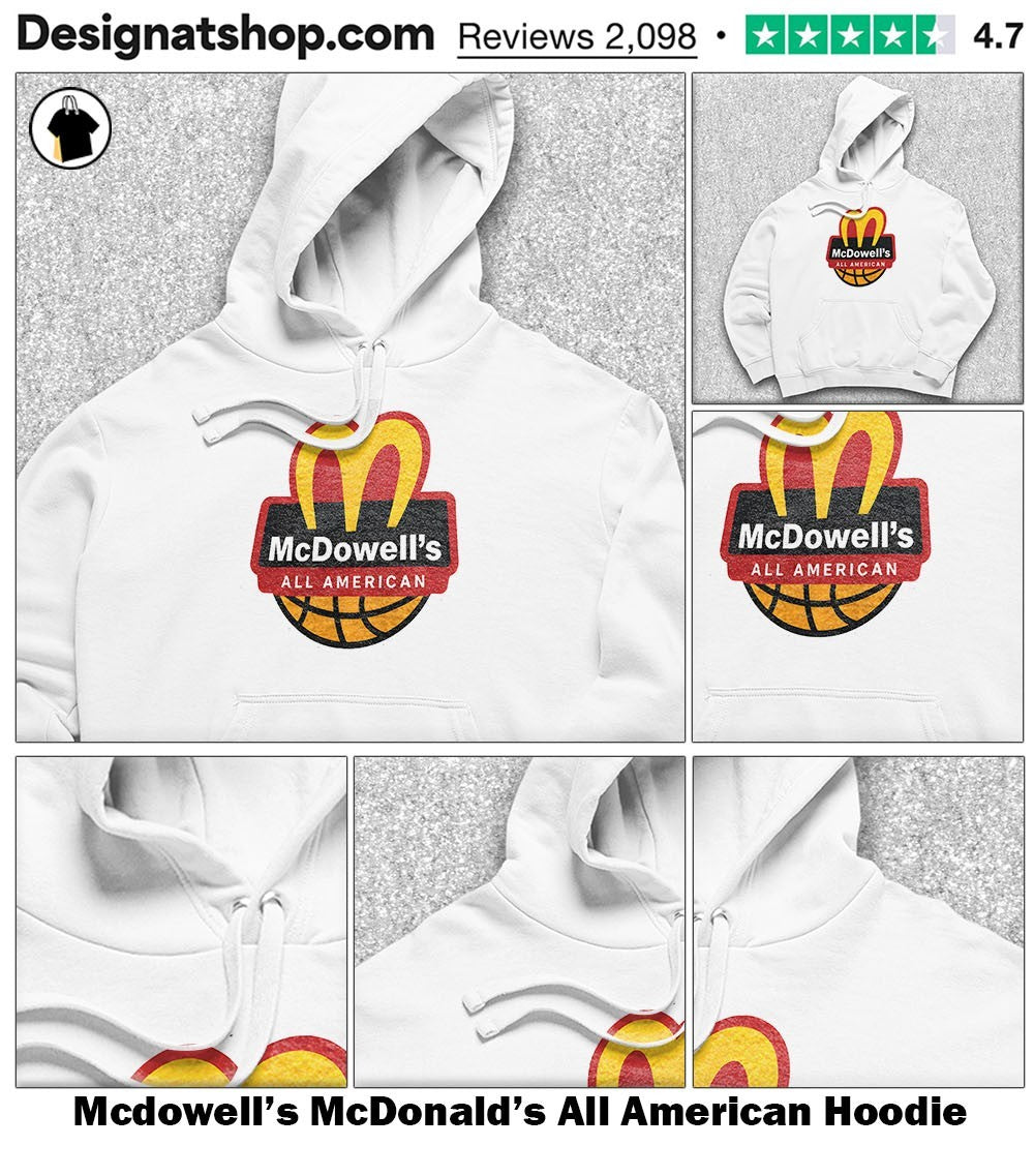 Mcdowell’s McDonald’s All American shirt
