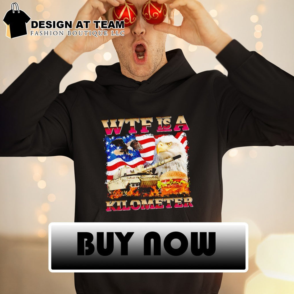 Men’s Funny 4th of July WTF is a Kilometer vintage shirt