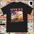Men’s Funny 4th of July WTF is a Kilometer vintage shirt